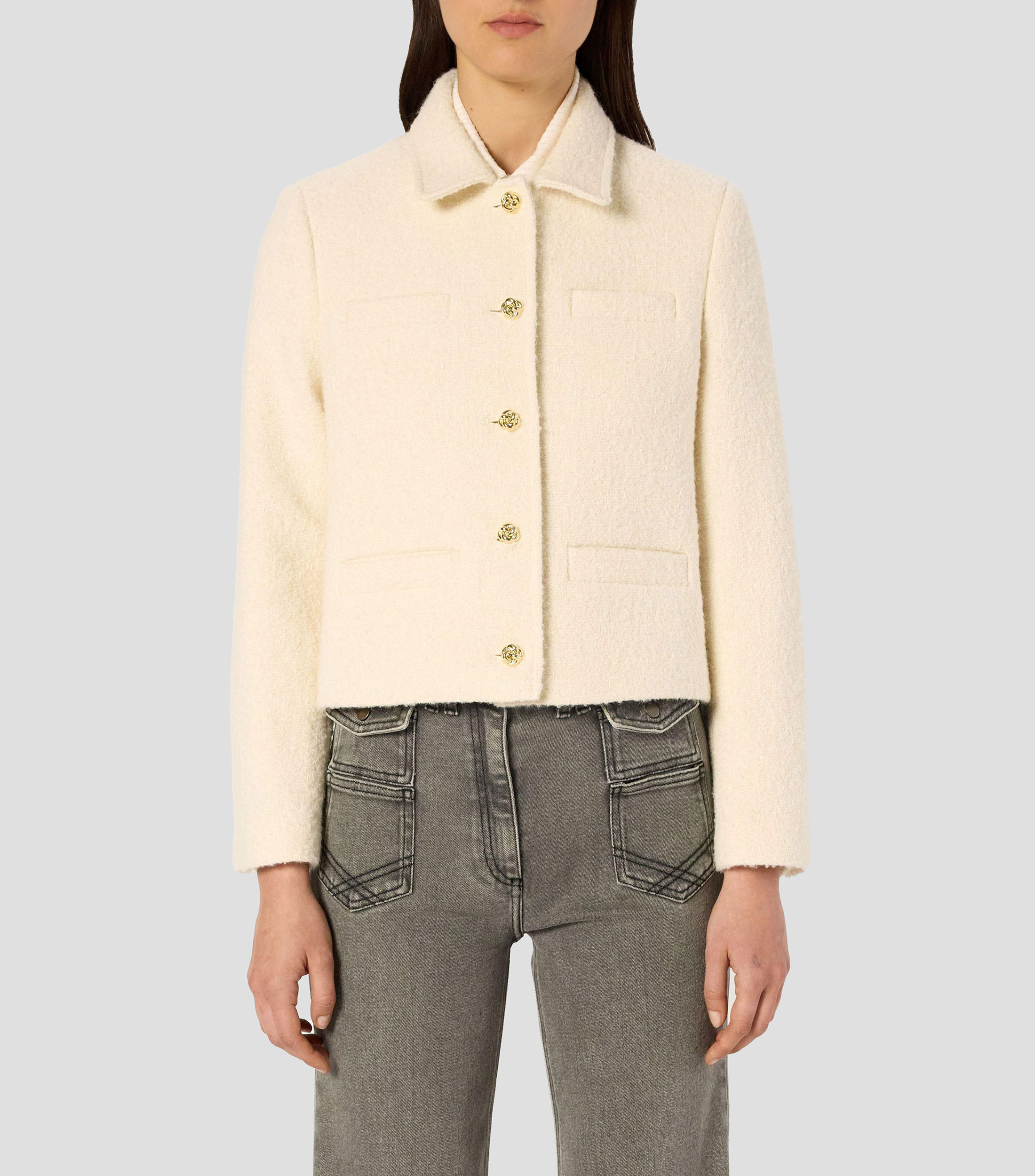 Saco de tweed Mujer